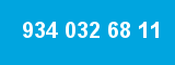 934 032 68 11